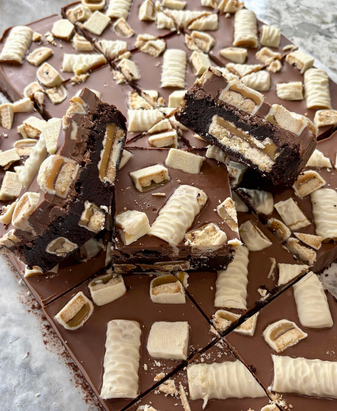 White Twix Brownie Recipe