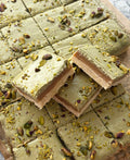 Pistachio millionaires shortbread recipe