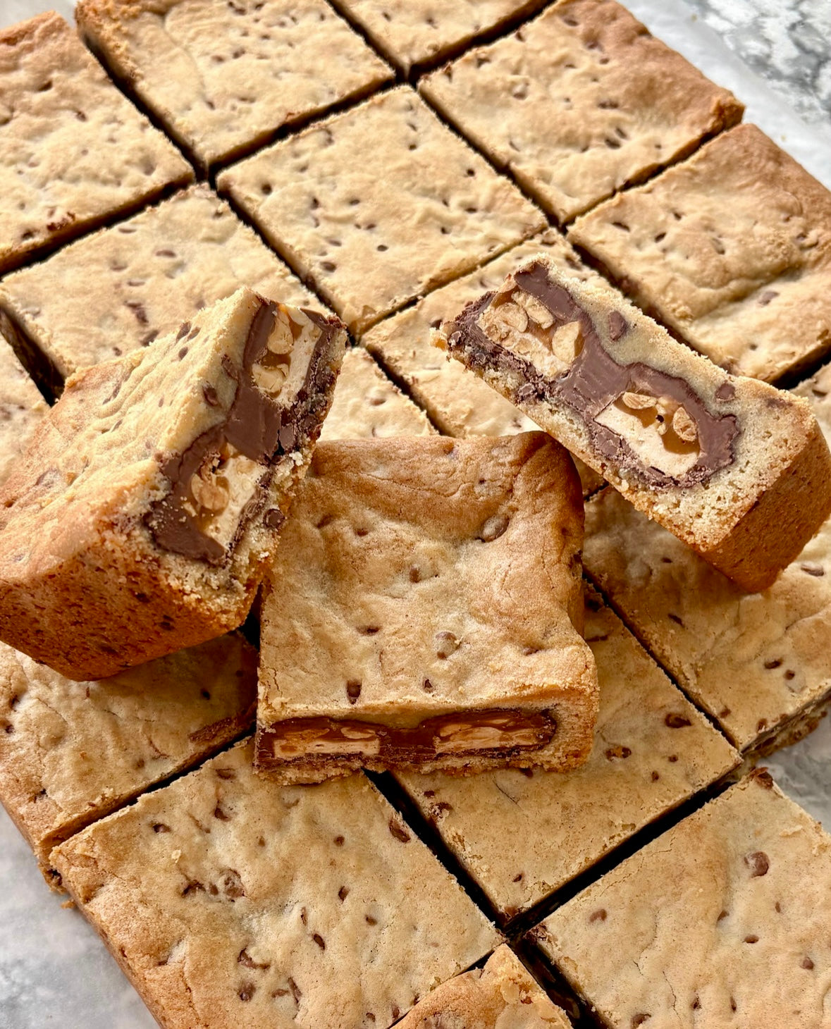 Snickers Cookie Pie Recipe