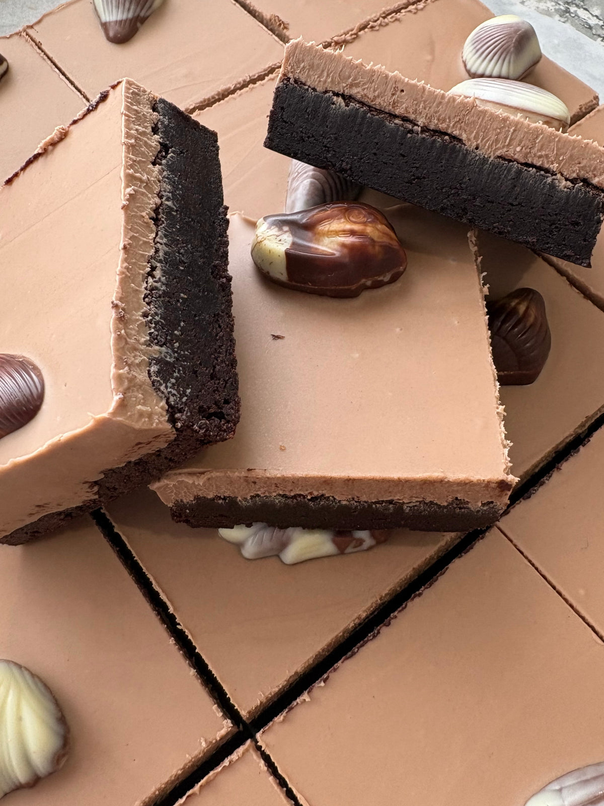 Guylian Brownie by Lilly White Cakes
