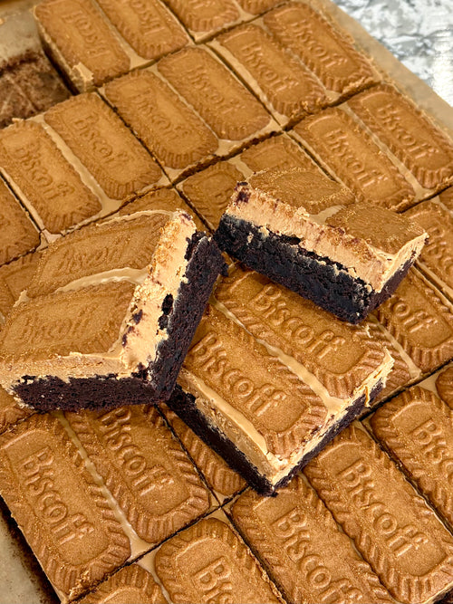 Biscoff Brownie by Lilly White Cakes