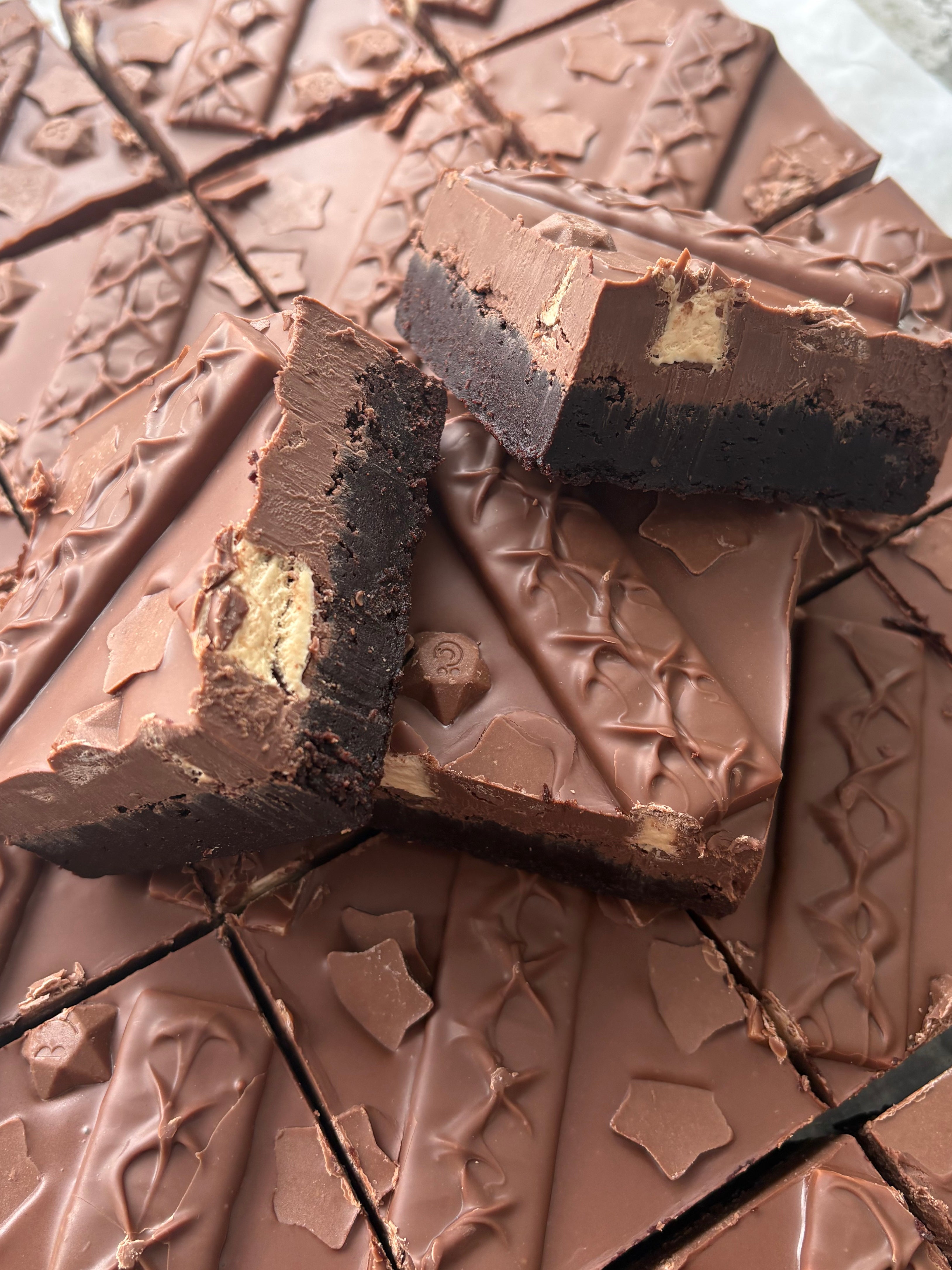 Milky Way brownie by Lilly White Cakes
