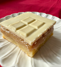 Milkybar millionaire’s blondie by Lilly White Cakes