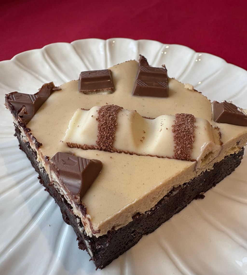 Kinder Brownie by Lilly White Cakes