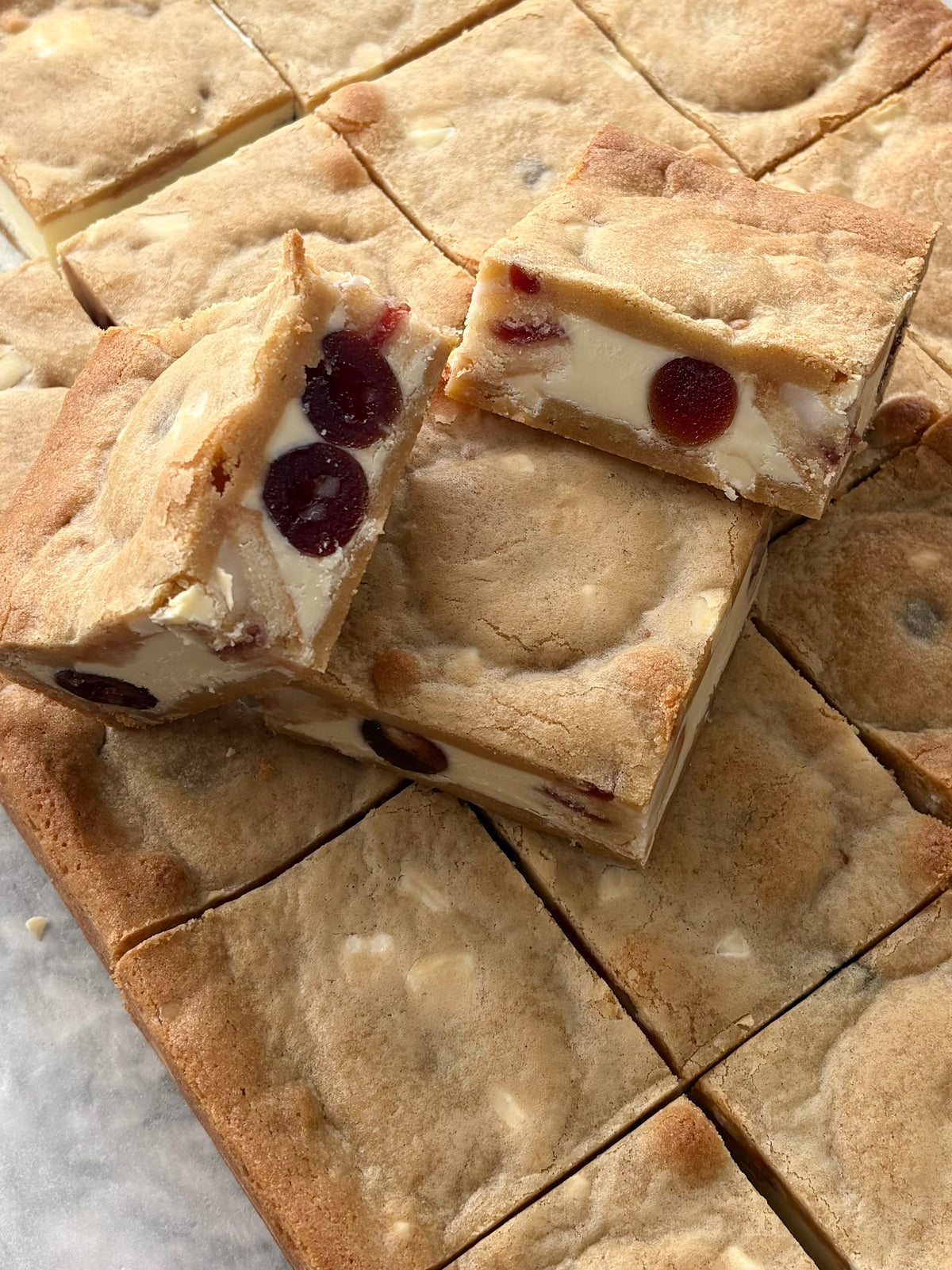 Cherry Bakewell Cookie Pie by Lilly White Cakes